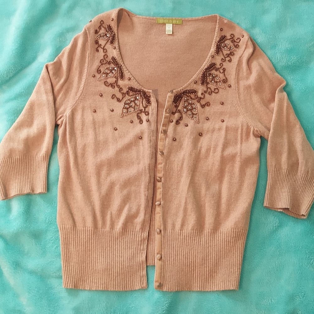 Sigrid Olsen Beaded Sweater